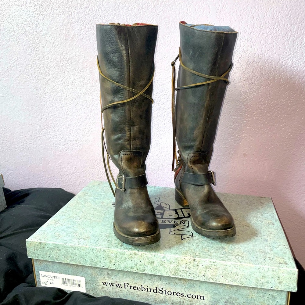 Freebird Bootals - LANCASTER - black LIKE NEW